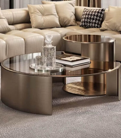 set două măsuțe de cafea