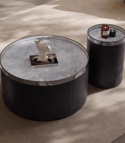 set masute rotunde de cafea