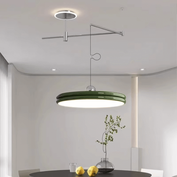 lustra eleganta verde
