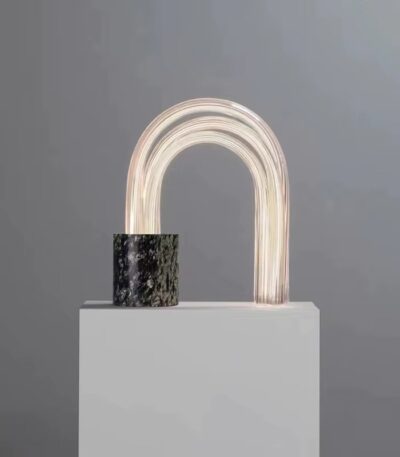 veioza led cu marmura