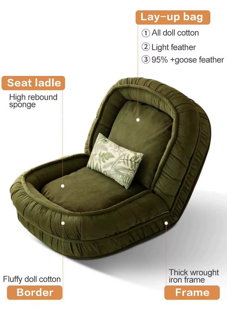 Canapea reglabila lounge de podea