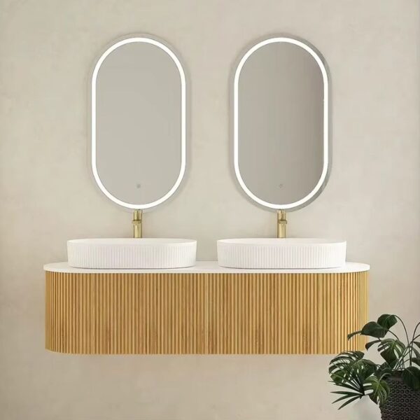 mobilier baie cu lavoar dublu